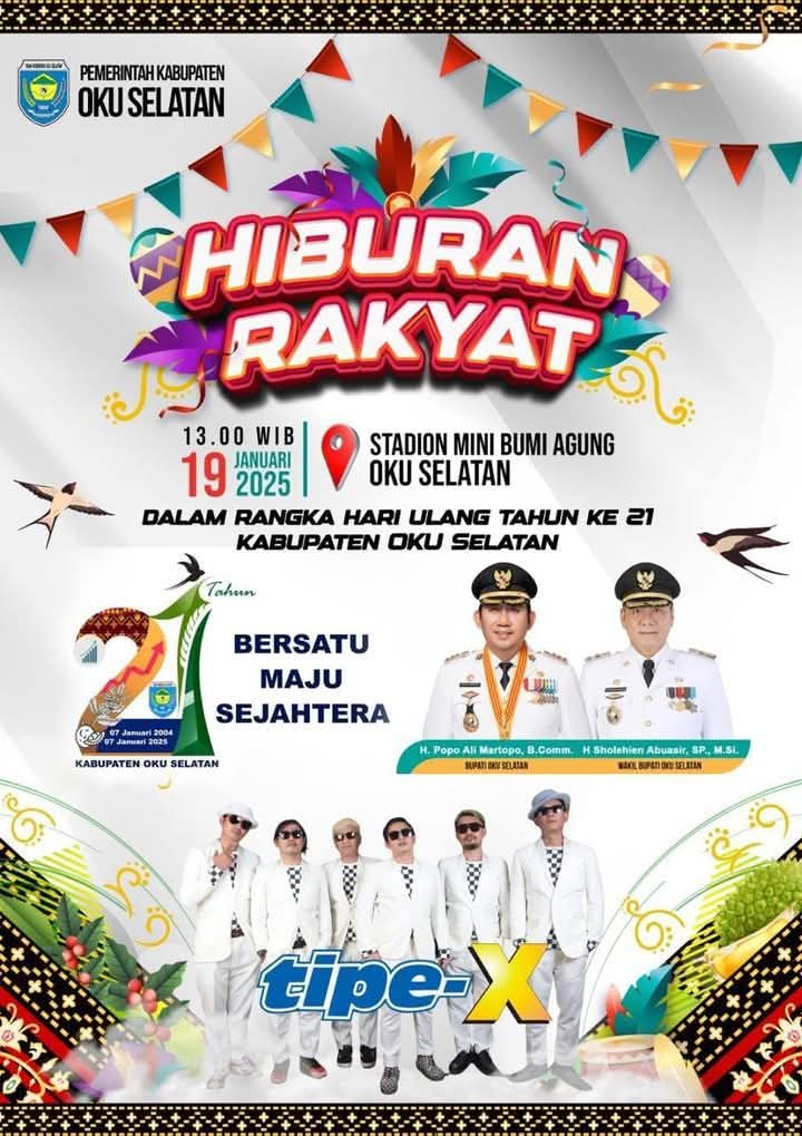 Tresno Riadi Rip BAND TERKENAL IBU KOTA TIPE-X MANGGUNG DI HUT OKUS KE 21 – KECAMATAN ...